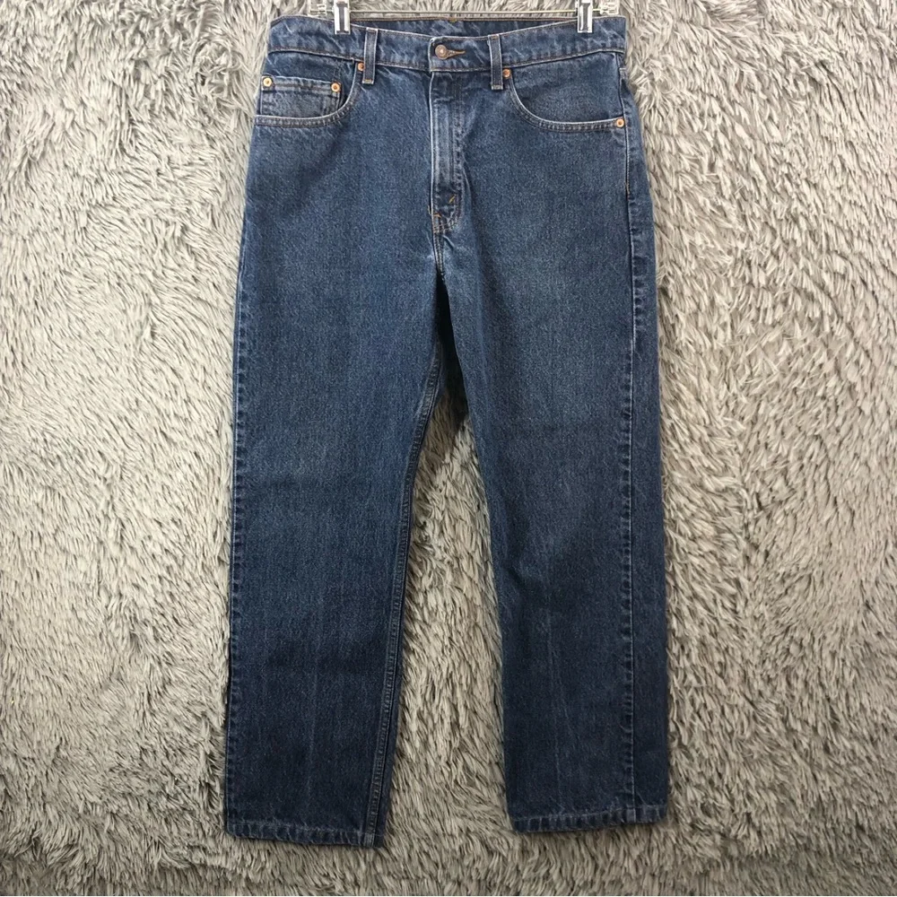 Levi’s Jeans 505 Mens 33 Vintage Regular Fit Straight Leg Denim